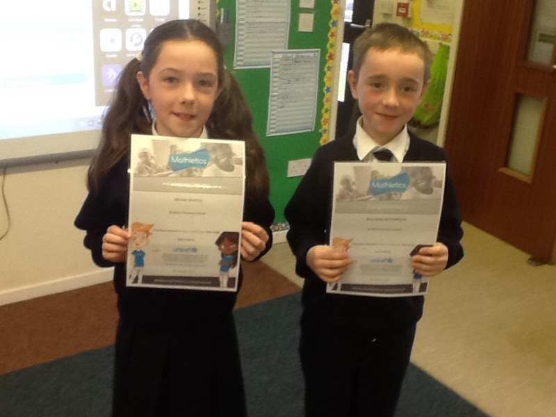 More Silver Certificates for Mathletics!